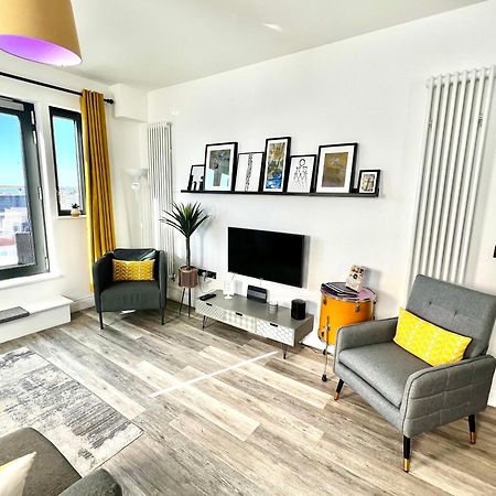 The Penthouse Margate, Balconies, Sea View, Gated Parking, Air Con! Apartment Luaran gambar