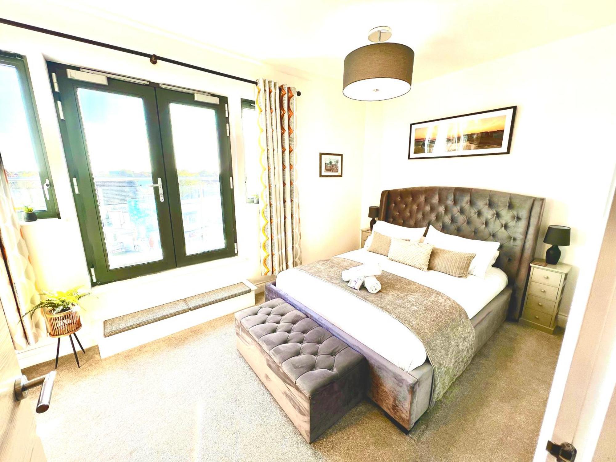 The Penthouse Margate, Balconies, Sea View, Gated Parking, Air Con! Apartment Luaran gambar